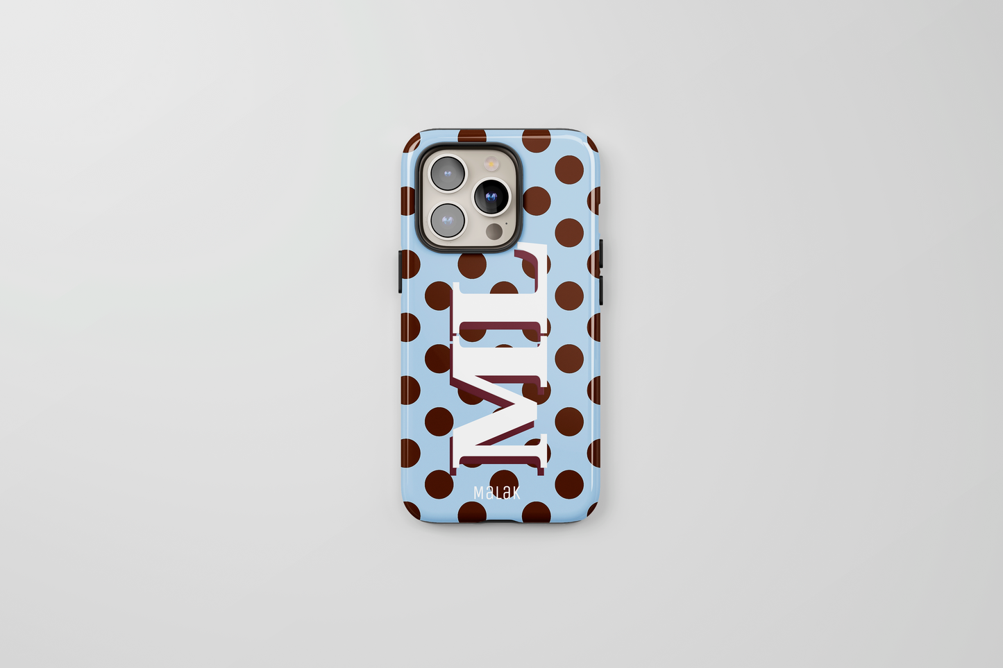 Polka Dot Letras Dobles