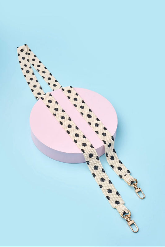 Strap Polka Luxe Cream