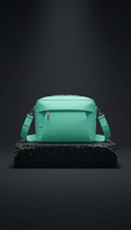 Bandolera Neon Mint cruzada