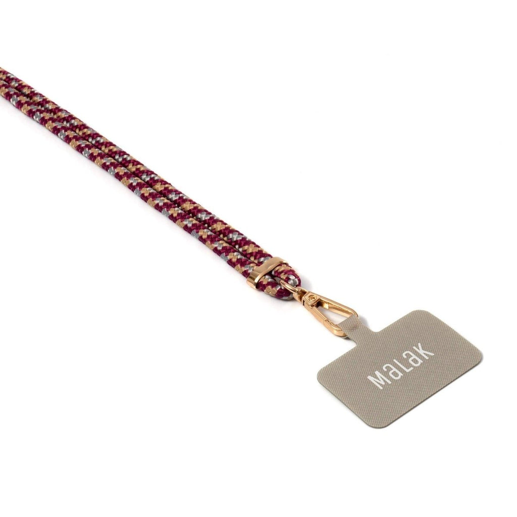 Cordón universal para teléfonos móviles color Barcelona, cómodo y ajustable, 2 mts de largo, adaptable a todas las marcas.