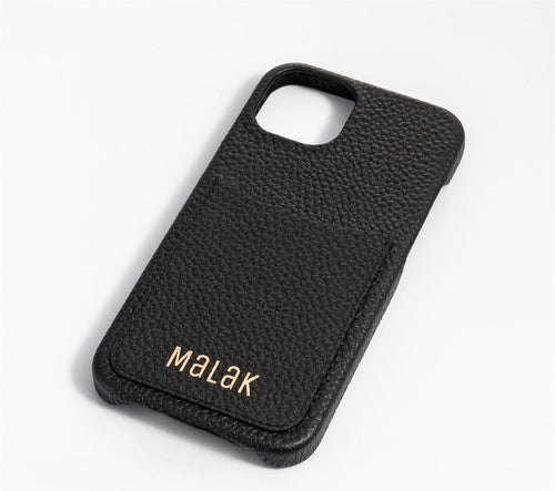 Funda de cuero sostenible para iPhone, elegante y suave, con bolsillo para tarjeta, en oferta sin garantía.