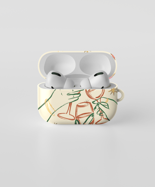 fundas para AirPods elegantes con diseño moderno y llamativo, perfectas para proteger tus audífonos.