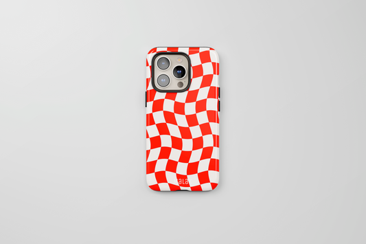 Crazy Square Red