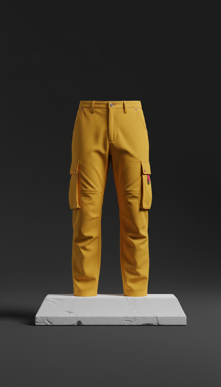 Pantalones cargo Taxi Yellow