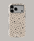 Funda personalizada para iPhone con diseño de estrellas, resistente y elegante de Malak.