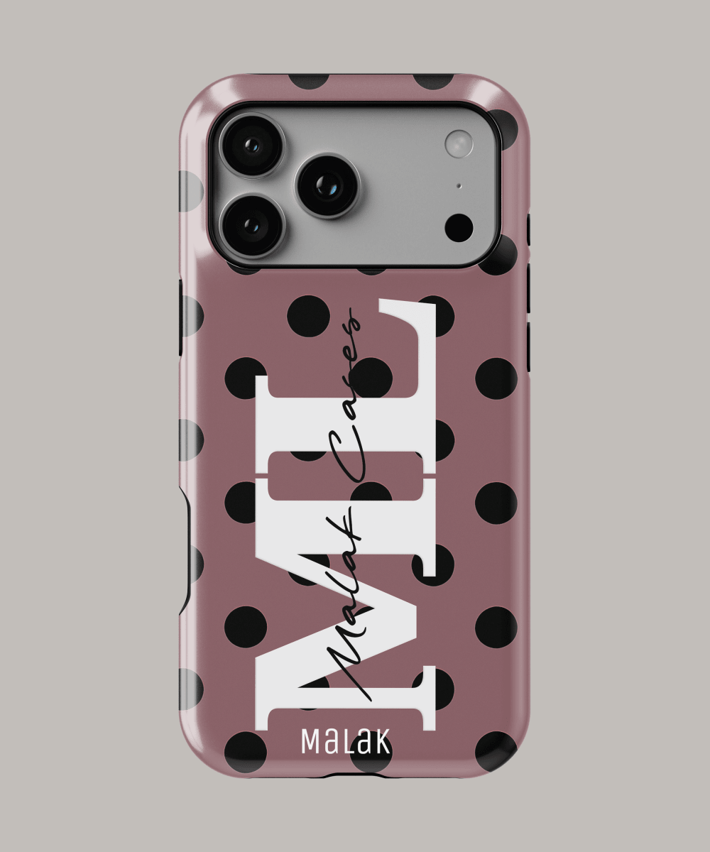 Polka Dot Letras Grandes Verticales - Malak Colombia