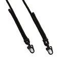 Cordón ajustable para celular negro, 2 metros, duradero y cómodo, ideal para múltiples usos.