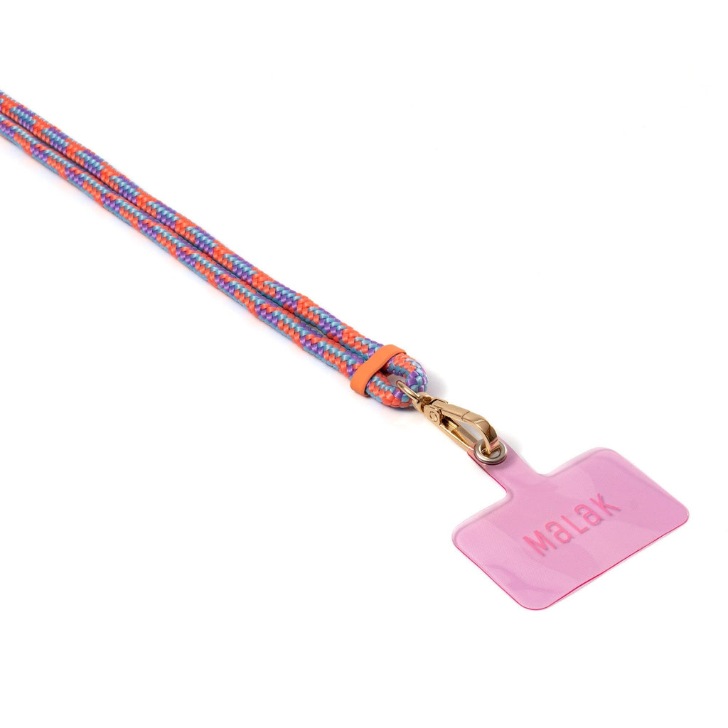 Salmon-Lila - Cordón Universal con Adaptador - Malak Colombia 